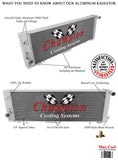1984 JEEP CHEROKEE 2.8 L RADIATOR AE078